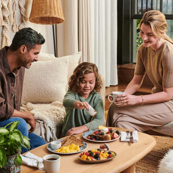 Family breakfast
