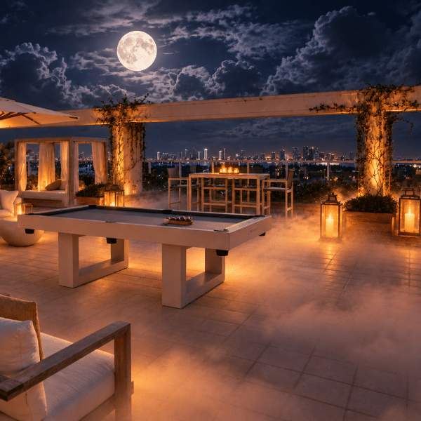 Sky Penthouse nighttime spooky