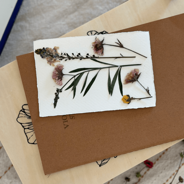 pressed flower workshop