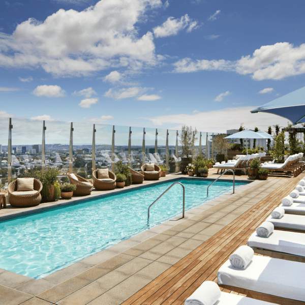 Rooftop pool 