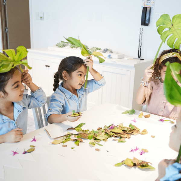 Children at the seedlings club 