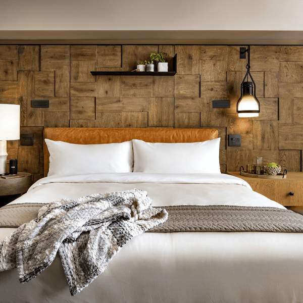 hotel bed