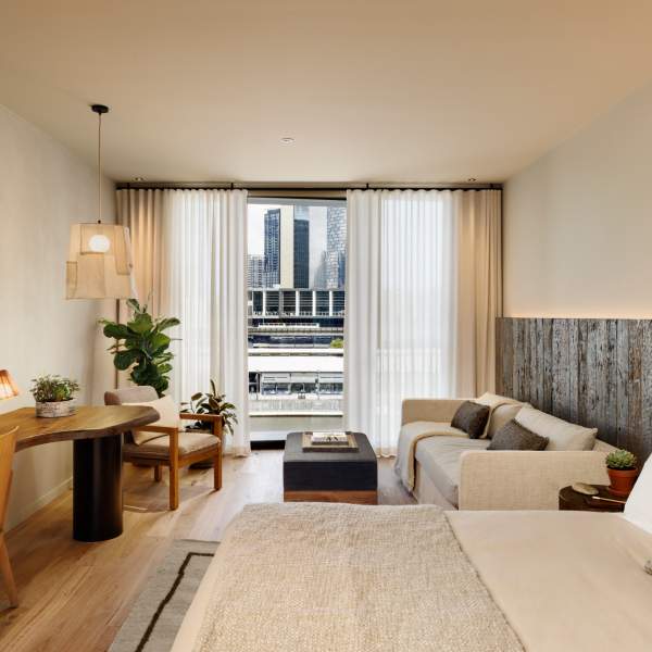 River King Room Toward window