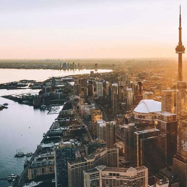 City view of Toronto