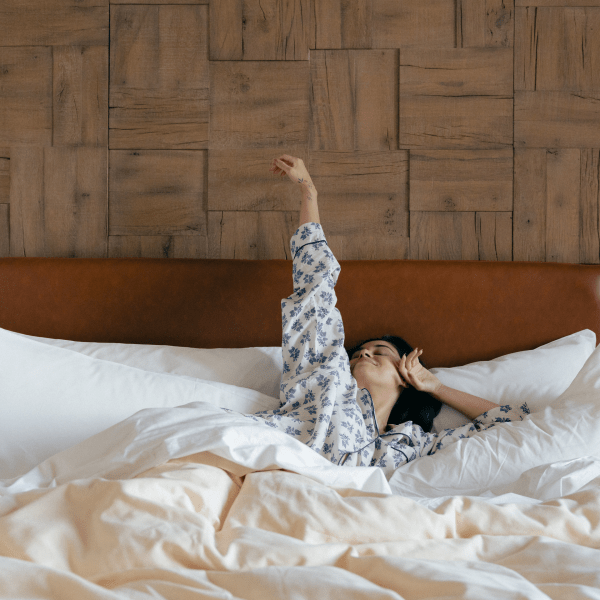guest in bed