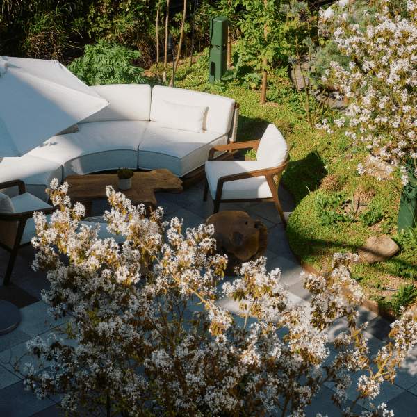 Terrasse du jardin