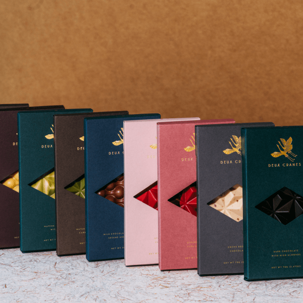 deux cranes chocolate