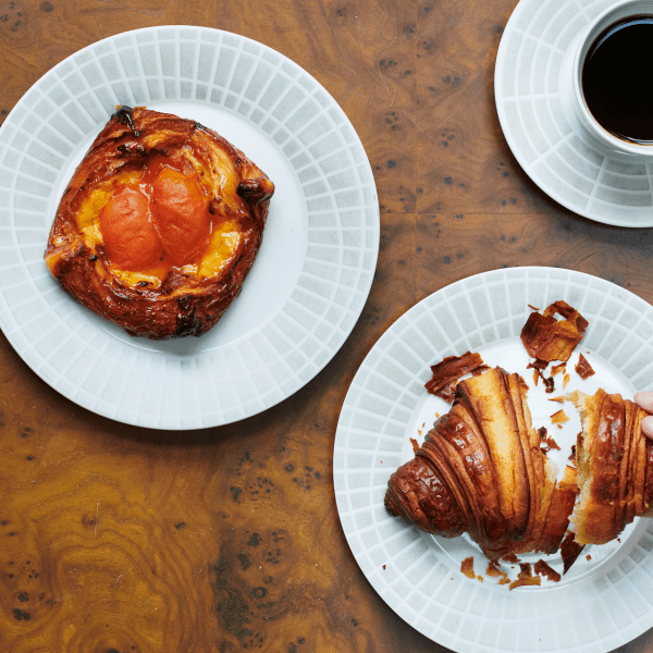 pastries and coffee