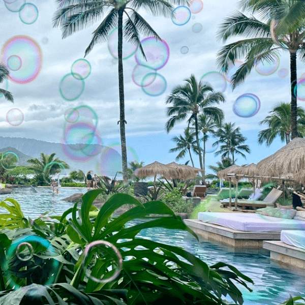 view of hotel pool