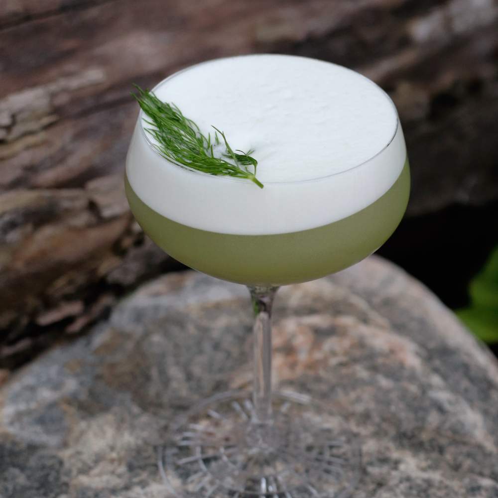 green cocktail