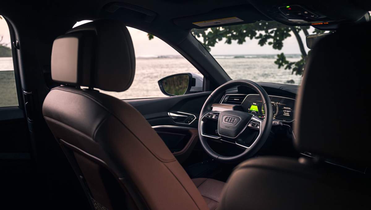 audi car interior