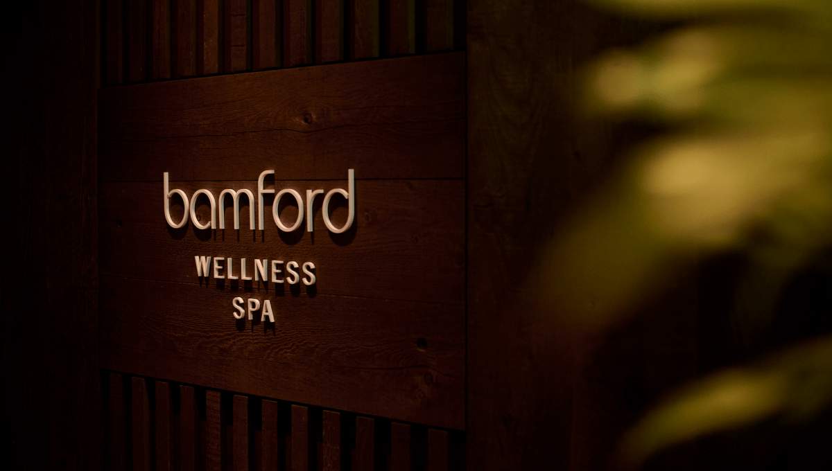 bamford wellness spa signage