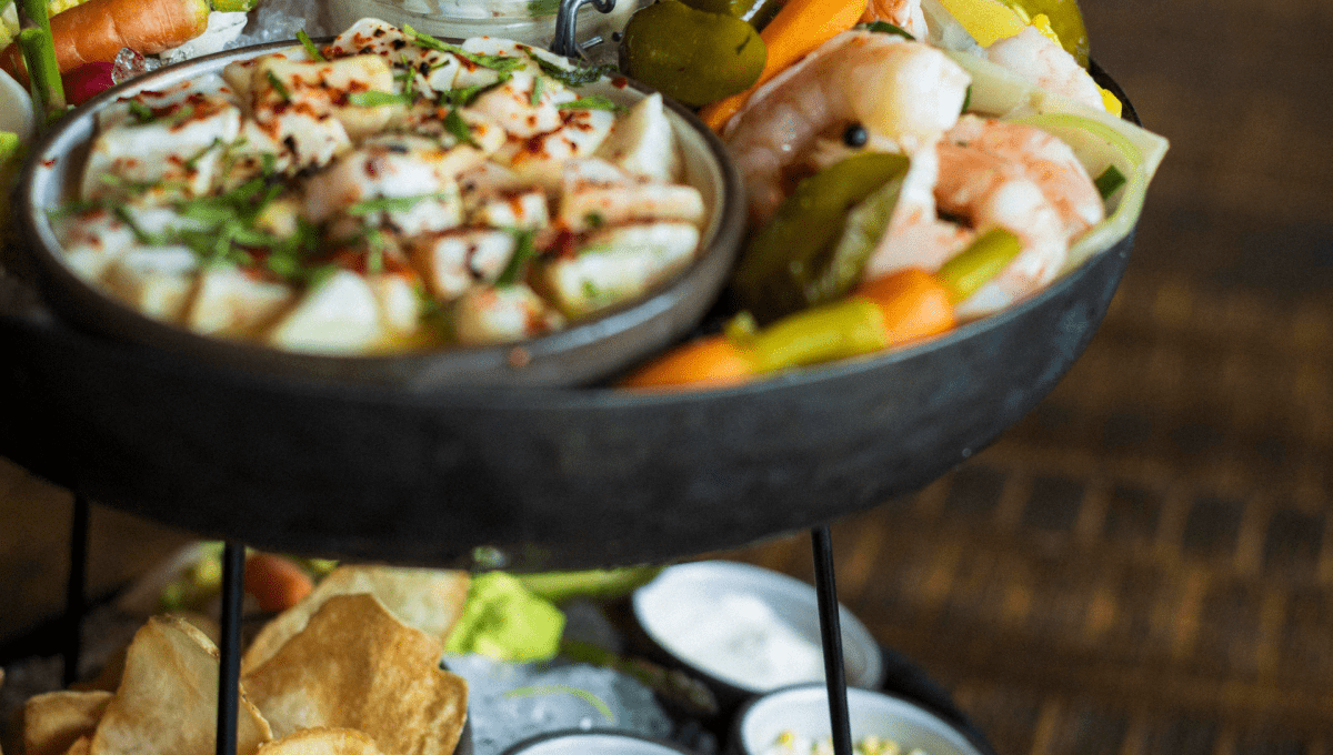 seafood tower