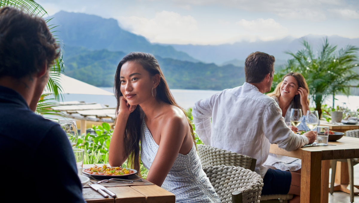 Romantic Dinner at 1 Kitchen Hanalei Bay