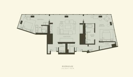 Riverhouse 間取り