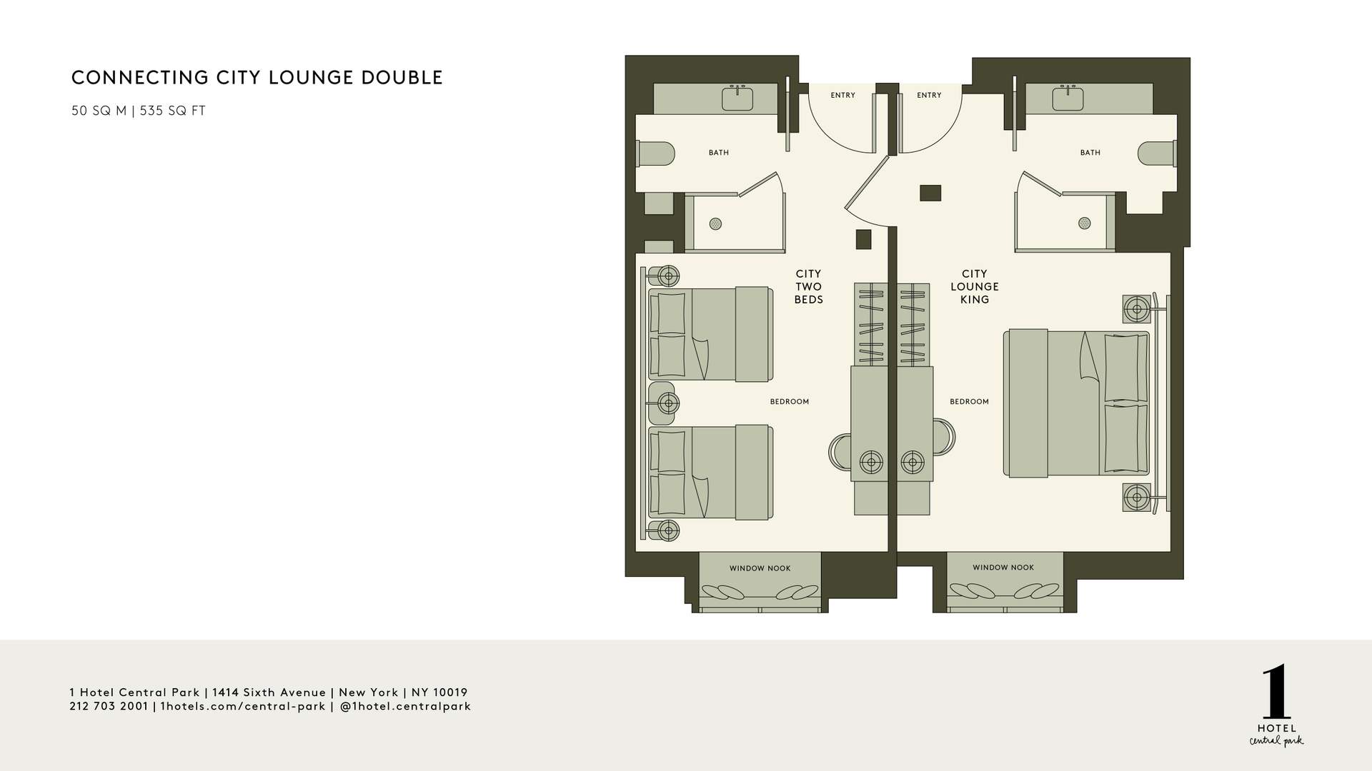 Connecting City Lounge Double