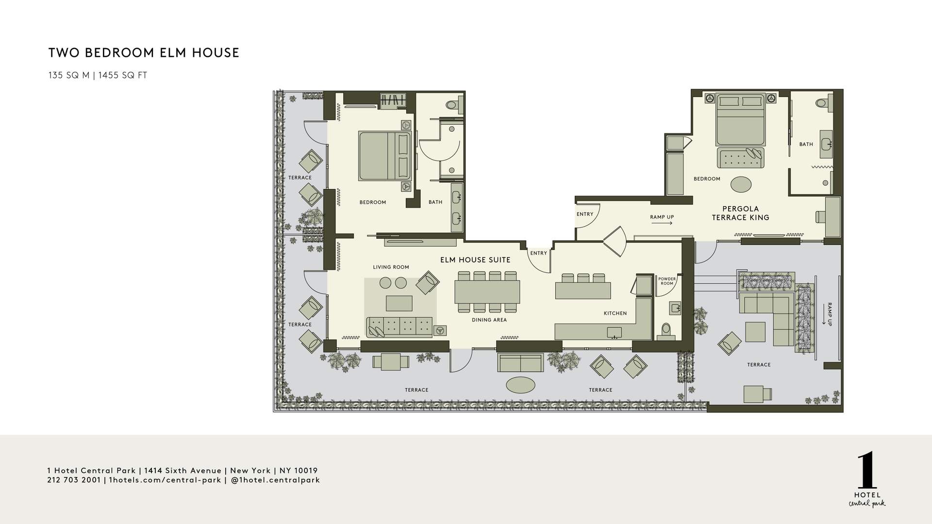 Maison en orme de deux chambres