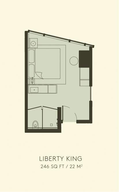 Liberty King 間取り