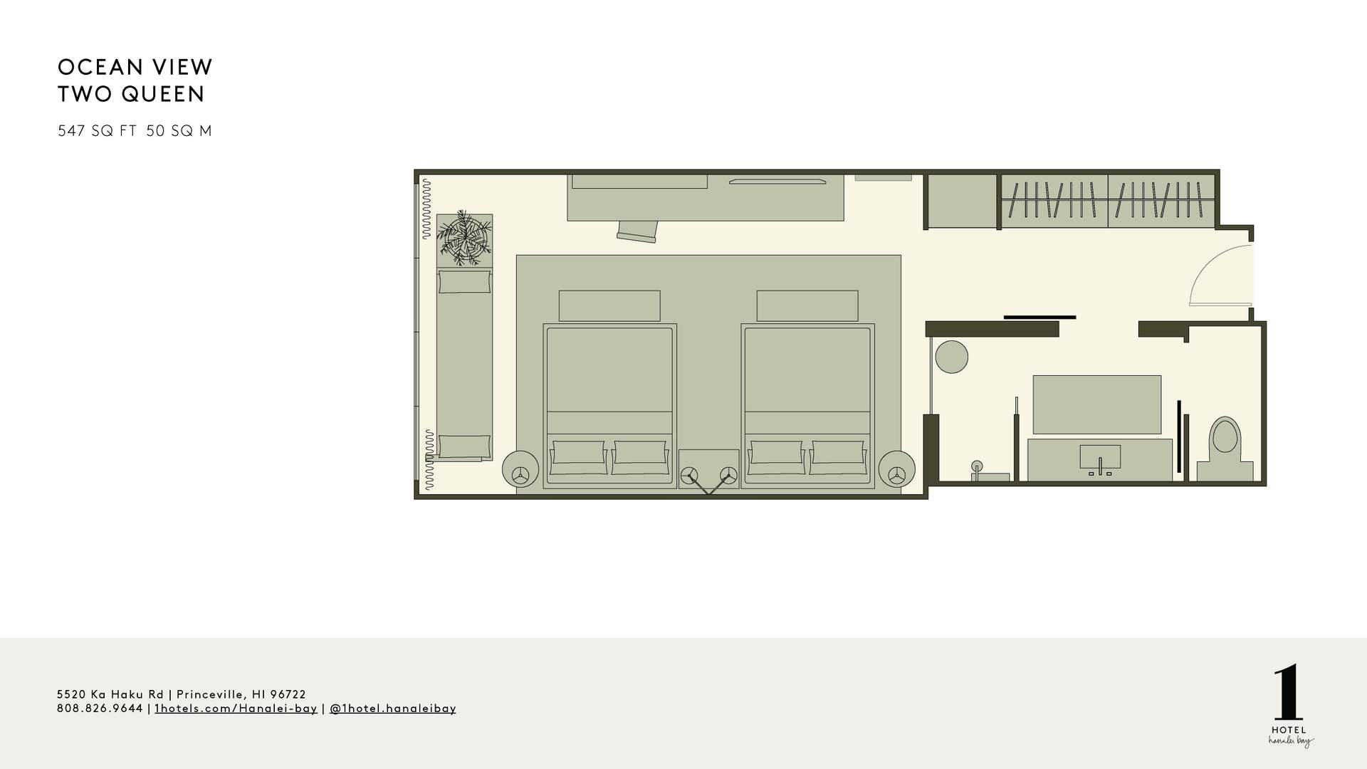 Ocean View Two Queen