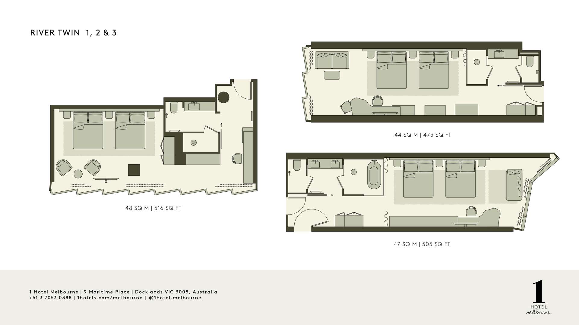 リバーツイン間取り図