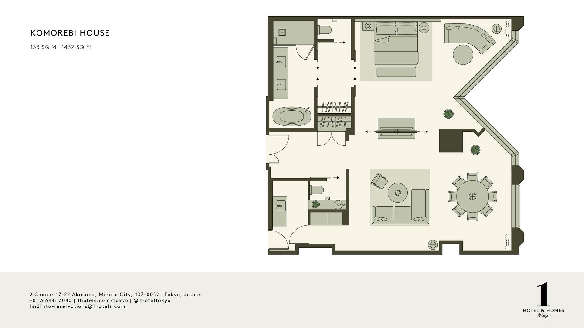 コモレビ・ハウス キングの間取り図