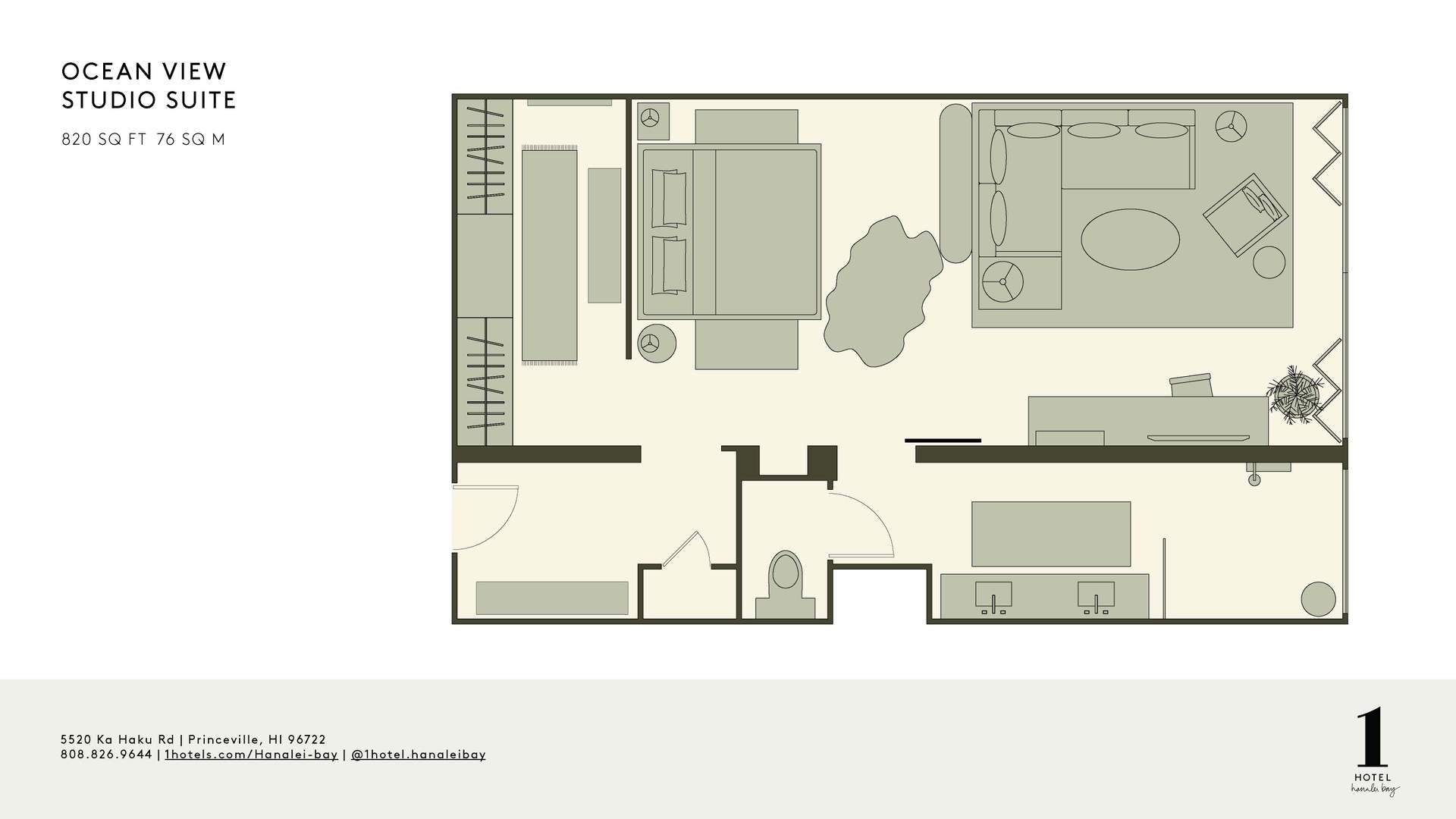 Ocean View Studio Suite