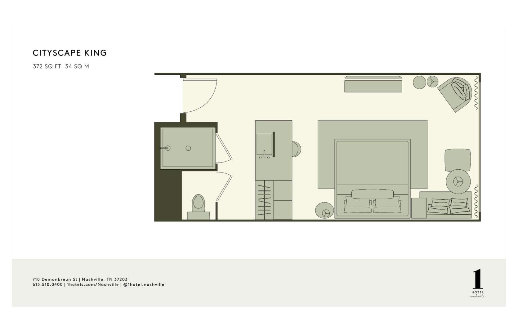 plan du cityscape king