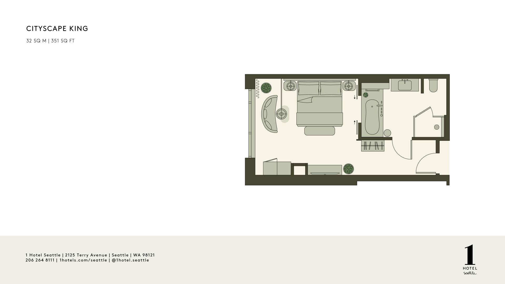 Plan d'étage pour Cityscape King