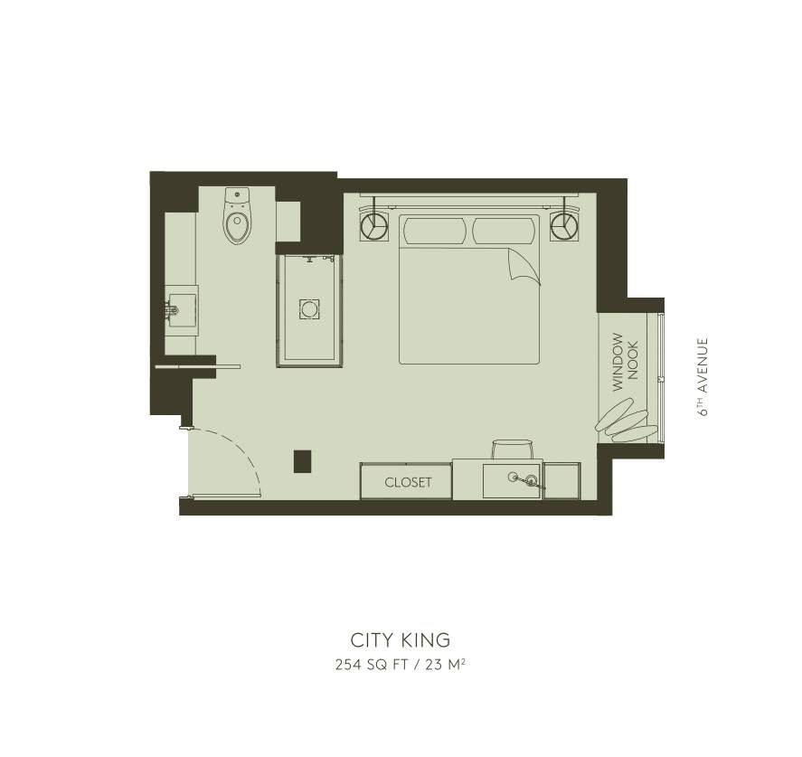 City king floorplan