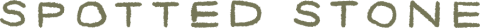 Spotted Stone Horizontal Logo