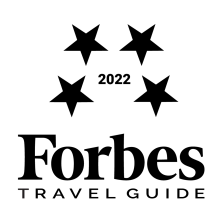 Forbes Travel Guide 2022 Four Star Award logo