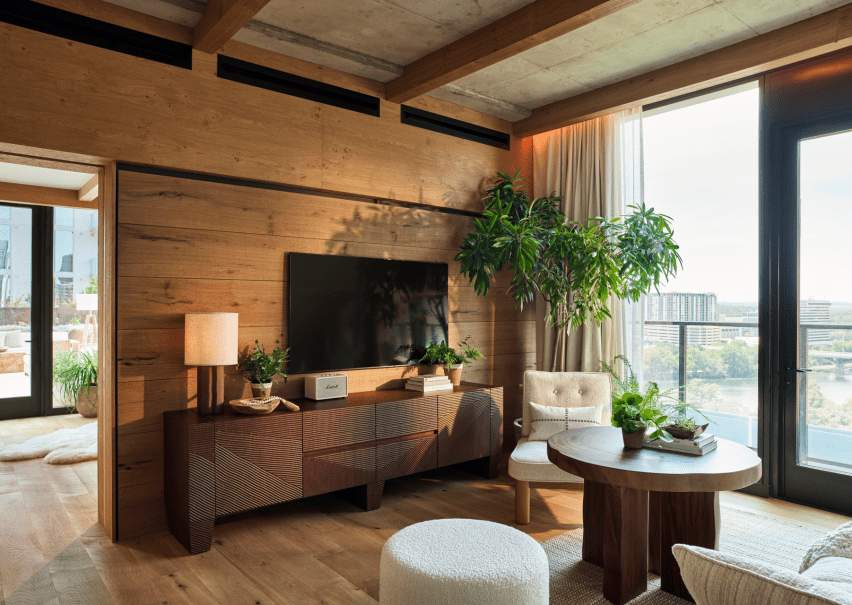 1 Hotel Austin Lake Terrace Suite with Views to the Lady Bird Lake