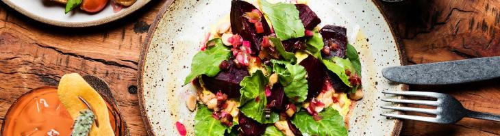 Ricotta Beet Salad at 1 kitchen