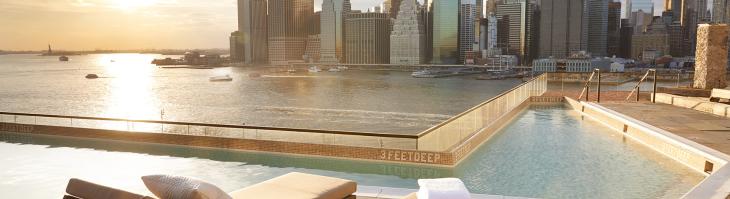 1 Hotel Brooklyn Bridge Rooftop Pool