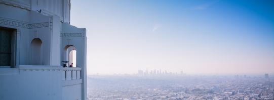 view of hollywood hills
