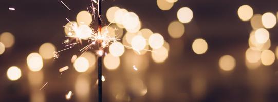NYE sparkler