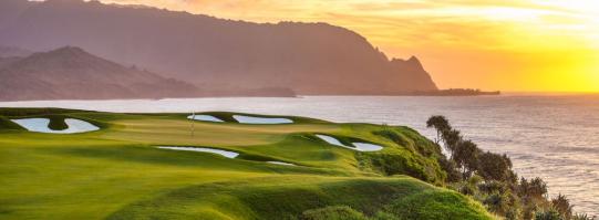 1 Hotel Hanalei Bay Makai Golf Course Sunset 7th Hole.jpg