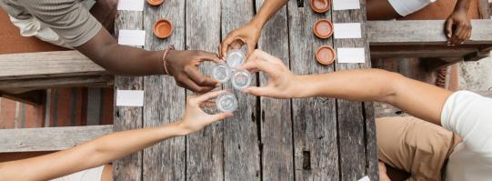 mindful tasting wellness drink cocktail taste