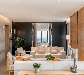 Sky Villa-Living Room on Higher Floor 天际海景复式别墅二层大客厅