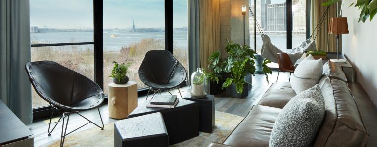 1 Hotel Brooklyn Bridge Suite with waterfront view