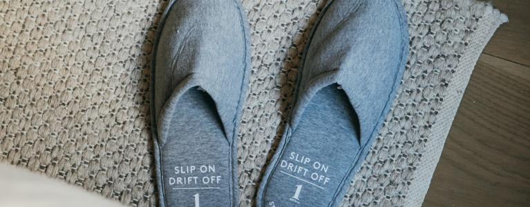 hotel slippers